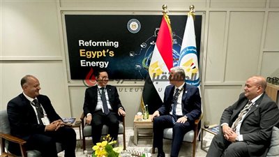 وزير البترول يبحث مع نائب الرئيس التنفيذي لشركة بي بي أنشطة الشركة في مصر .