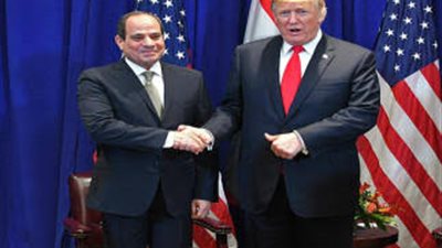 السيسي يهنىء ترامب بفوزه برئاسة الولايات المتحدة