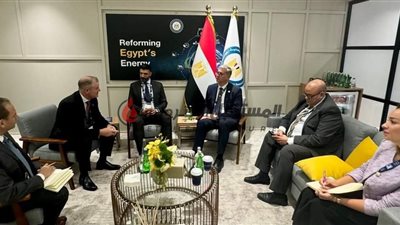 كريم بدوى يلتقى مع الرئيس الإقليمي لشركة هني ويل لمنطقة الشرق الأوسط وأفريقيا