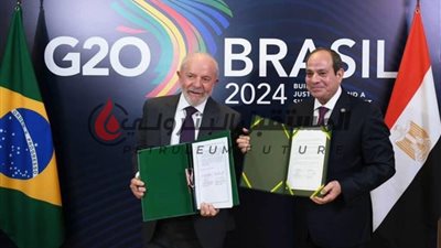 السيسي يعلن تدشن شراكة اقتصادية مع البرازيل