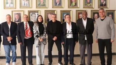 بالصور : هادي فهمي يجري جولات بنوادي الأهلي والصيد وهليوبوليس