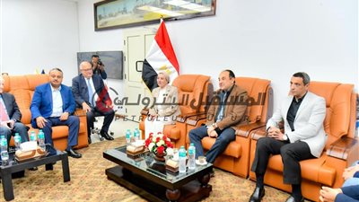 وزيرا قطاع الأعمال العام والبيئة يعقدان لقاء موسعا مع محافظ السويس ونواب البرلمان