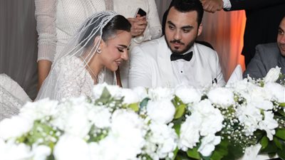 بالصور: زفاف محمد جمال القليوبي وريهام عبدالعزيز