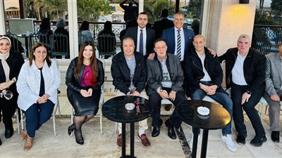 بالصور: هادي فهمي والهواري والبغدادي وعامر وعلام في حفل إفطار سكاي