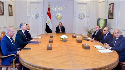 السيسي يتابع تطورات العمل في مناطق الامتياز التابعة لشركة إكسون موبيل