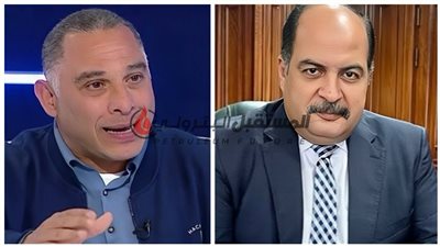 خالد إبراهيم يهنئ أيمن الشريعي بفوزه برئاسة نادي إنبي