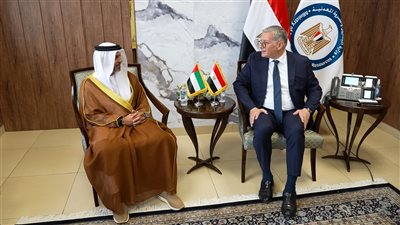 وزير البترول يبحث مع سفير الإمارات تعزيز التعاون والشراكة في قطاع البترول والغاز*