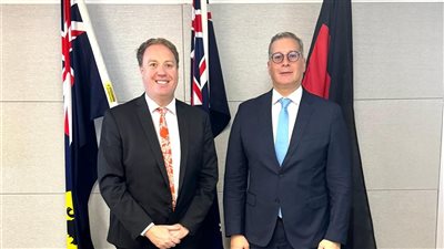 وزير البترول يبحث مع وزير المناجم والبترول بغرب أستراليا دعم التعاون ونقل الخبرات الأسترالية في قطاع التعدين