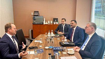 وزير البترول  يبحث  مع شركة بل بوتر العالمية أليات تمويل مشروعات الاستكشاف