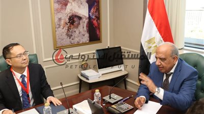 وزير الكهرباء يبحث مع مجموعة 
