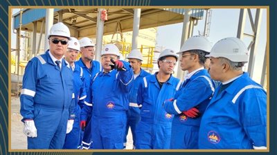 يس محمد يتفقد مستودع مصر للبترول ويطمئن على تطبيق نظم السلامة