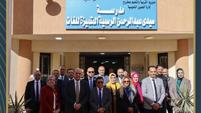  شركة بترول الصحراء الغربية (ويبكو) تدعم تطوير مدرسة سيدي عبدالرحمن بمطروح