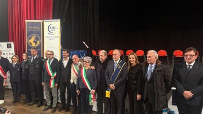 تكريم دولى للنائبة مروة بوريص فى إيطاليا ورسالة سلام من مصر للعالم