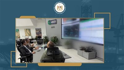 رئيس إيجاس يزور مركز التحكم  للشبكة القومية للغاز 