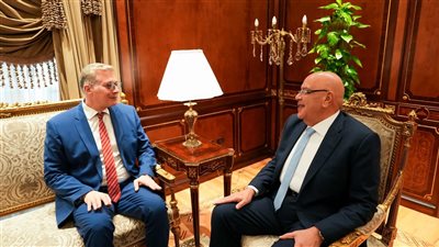 وزير البترول يقدم التهنئة للمستشار هشام بدوى بمقر مجلس النواب بمناسبة انتخابه رئيساً للمجلس 