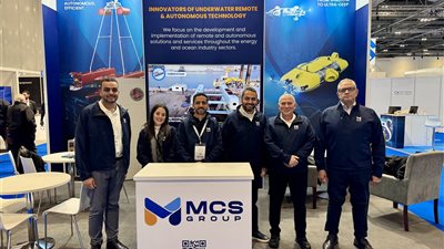 بحضور وائل بكر: مجموعة MCS Group تستعرض أحد تكنولوجيات العمل تحت الماء في لندن