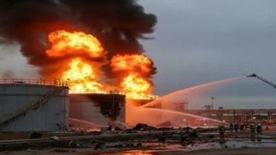 حريق في حقل شاه للغاز بأبوظبي بعد الهجوم بطائرة مسيّرة