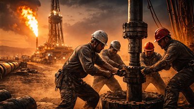 ملحمة خالدة.. معركة الإنتاج في حقول جاد وسلطان