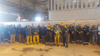 رئيس عجيبة للبترول يتابع تقدم المرحلة الثانية بمحطة معالجة غاز مليحة ويؤكد: الإنتاج والسلامة على رأس الأولويات