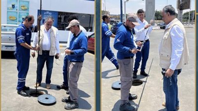 جولة رقابية مفاجئة للرئيس التنفيذي #لهيئة_البترول علي محطات #الوقود ومستودعات مسطرد