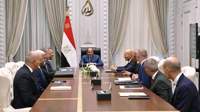 السيسي يستقبل رئيس 