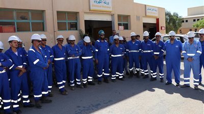 بدرالدين تنظم وقفة للسلامة بجميع مواقعها