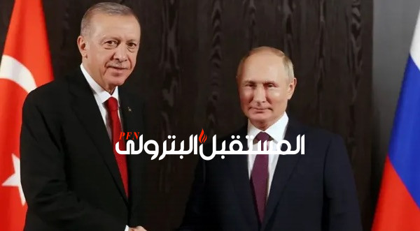 أردوغان يتفق مع بوتين على إنشاء مركز للغاز الطبيعي في تركيا