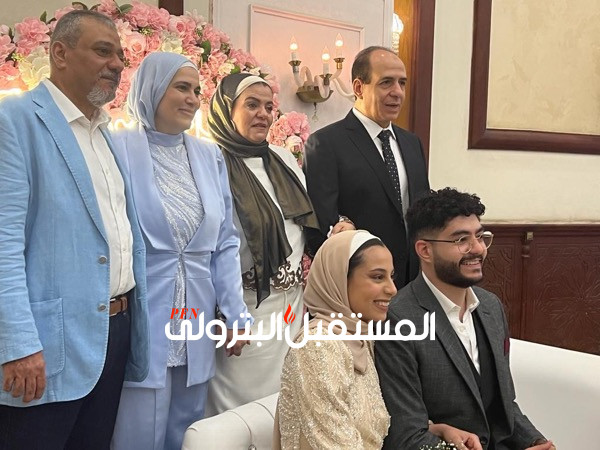 زفاف عمر مدحت الطوخي ووعد عبد السلام