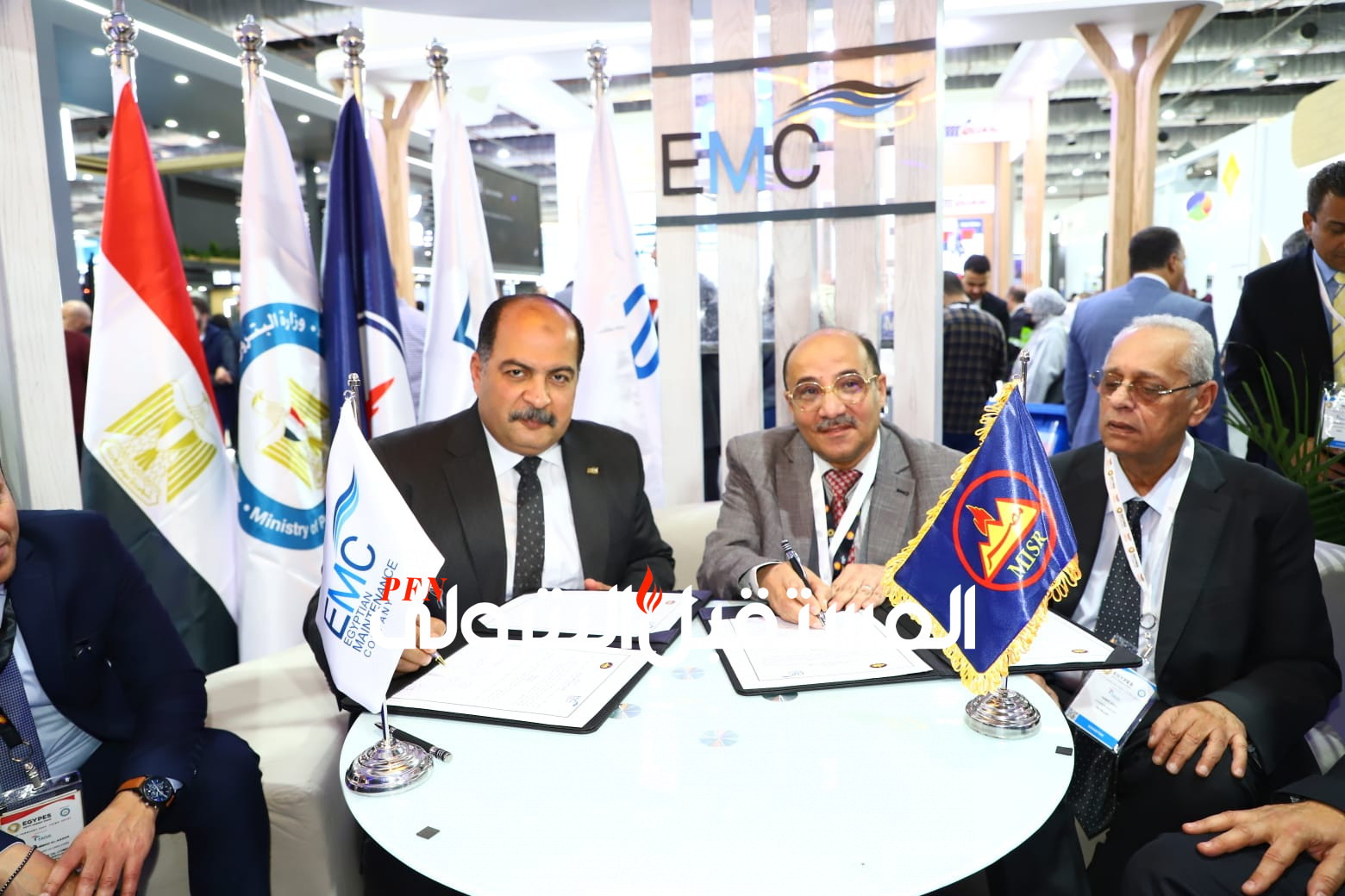 صان مصر و مصر للبترول يوقعان إتفاقية لتقديم الحلول المتكاملة لترشيد الطاقة