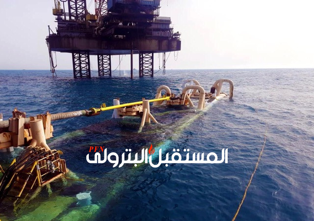 خدمات البترول البحرية تنتهي من أعمال إنزال الخط البحري بمشروع تنمية حقل غرب البرلس