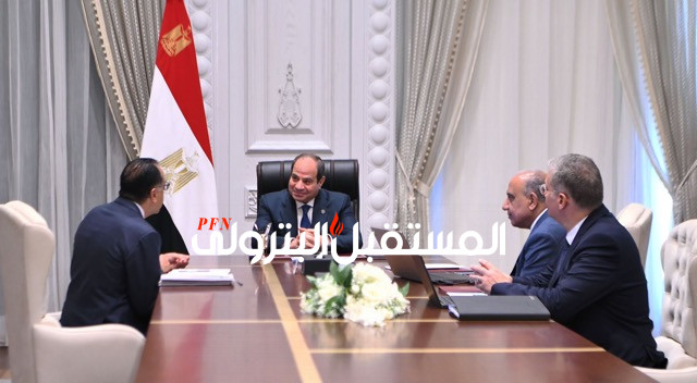 ‎الرئيس السيسى يتابع مع وزيري الكهرباء والبترول الحلول الحاسمة لمسألة تخفيف الأحمال